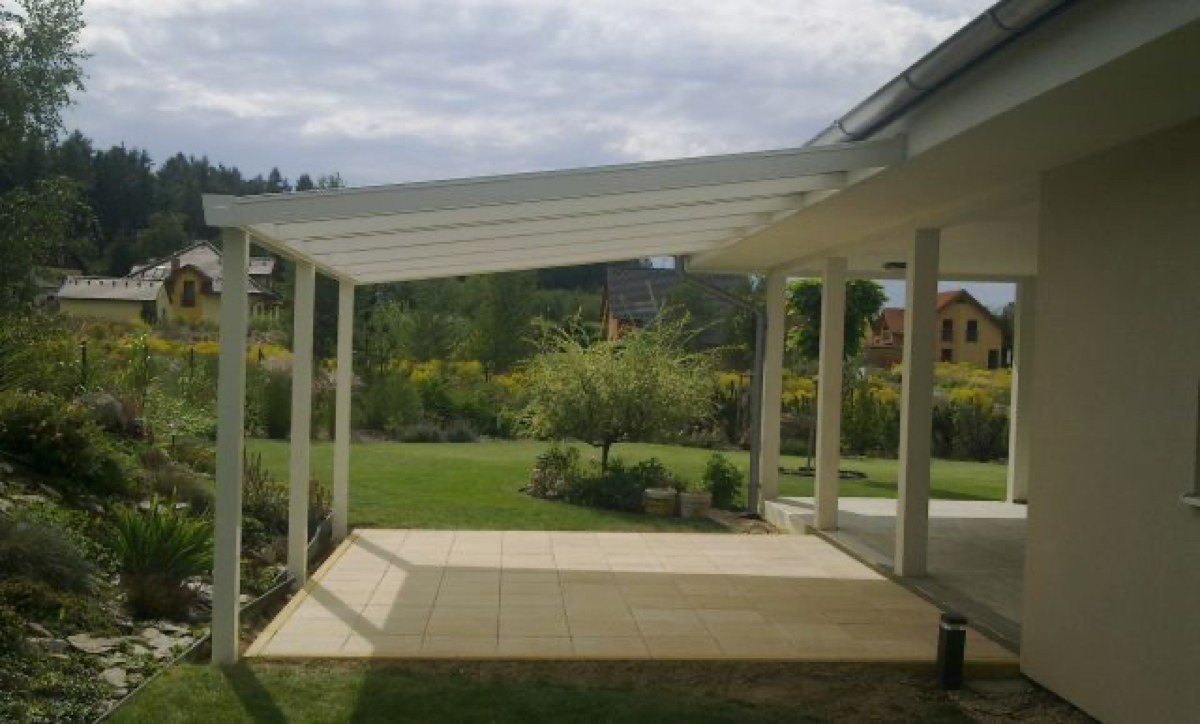 hliníková pergola
