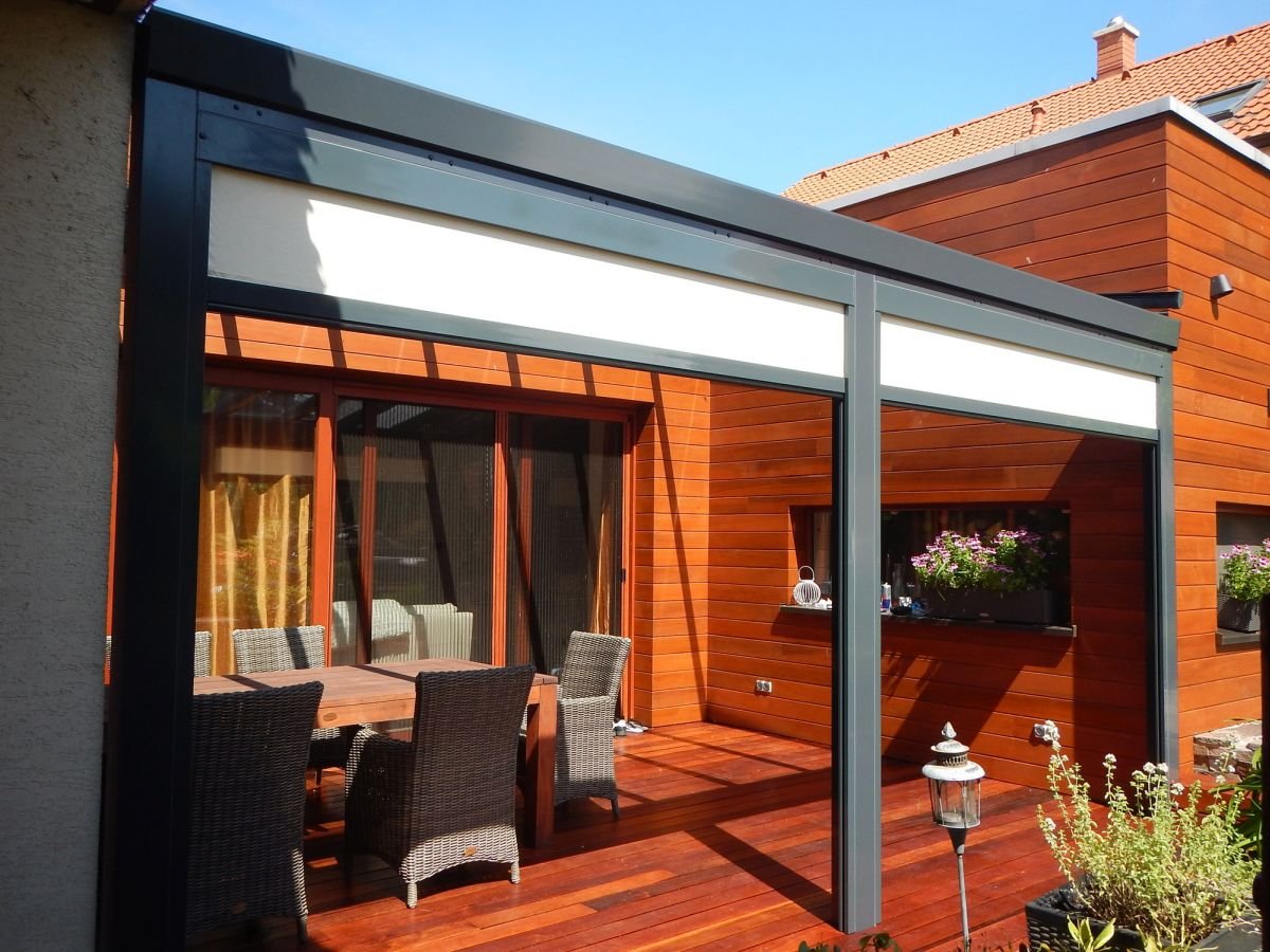 hliníkový přístřešek