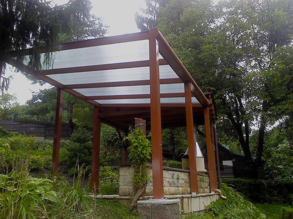 renovace zahradního přístřešku